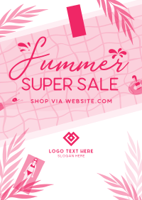 Summer Super Sale Poster