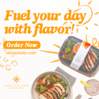 Fuel Food Quote Instagram Post Design