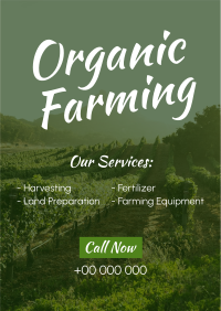 Organic Flyer example 1