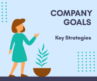 Startup Company Goals Facebook Post
