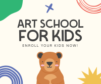 Art Class For Kids Facebook Post