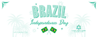 Festive Brazil Independence Facebook Cover Design