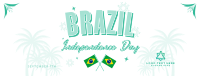 Festive Brazil Independence Facebook Cover