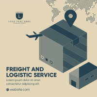 International Logistic Service Instagram Post