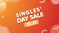 Singles' Day Sale Facebook Event Cover