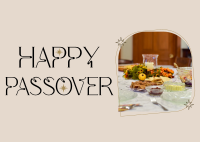 Happy Passover Postcard example 1