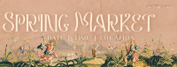 Rustic Spring Sale Facebook Cover