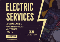 Electrical Service Professionals Postcard