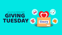 Giving Tuesday Charity Event Facebook Event Cover
