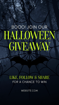 Haunted Night Giveaway Instagram Story