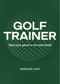 Golf Trainer Poster