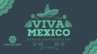 Viva Mexico Sombrero Animation