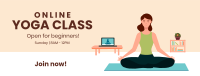 Online Yoga Facebook Cover