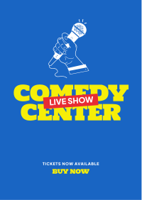 Comedy Center Flyer