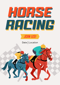 Derby Racing Poster Image Preview