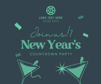 New Year Countdown Facebook Post