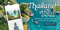 Thailand Tour Package Twitter Post