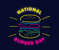 Neon Burger Facebook Post