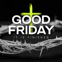 Easter Good Friday Instagram Post