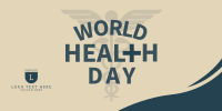 Simple Health Day Twitter Post