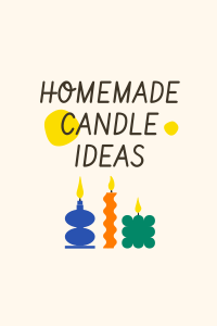 Handcrafted Candles Pinterest Pin