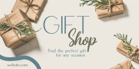 Elegant Gift Shop Twitter Post