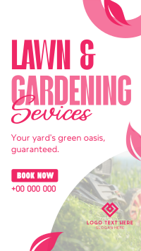 Professional Lawn Care Services Instagram Reel Image Preview