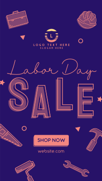 It's Sale This Labor Day Facebook Story