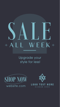 Minimalist Sale TikTok Video