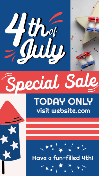 Fourth of July Sale Video