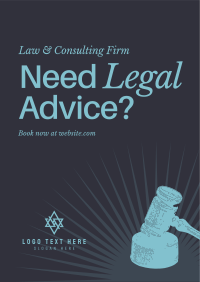 Professional Lawyer Flyer