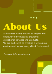 About Us Introductory Flyer