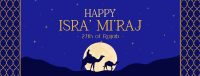 Celebrating Isra' Mi'raj Journey Facebook Cover