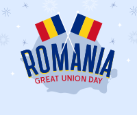 Romania Great Union Day Facebook Post