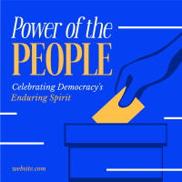 World Democracy Day Instagram Post