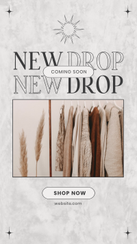 Shop New Drop  Instagram Reel Design