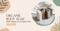 Organic Body Soap Facebook Ad