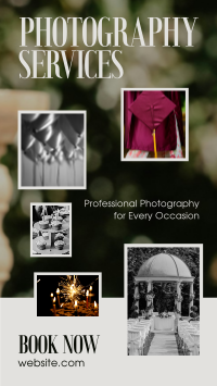 Sophisticated Photography Services Instagram Reel Design