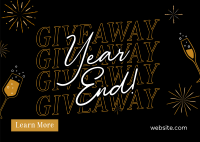 Year End Giveaway Postcard