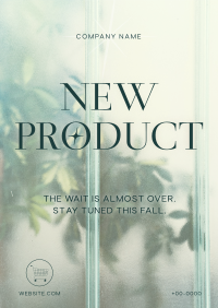 Organic New Product Poster