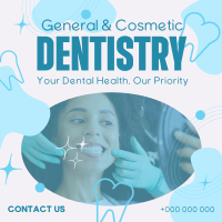 General & Cosmetic Dentistry Linkedin Post