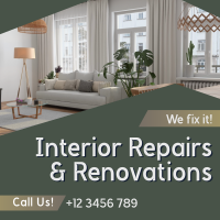 Home Interior Repair Maintenance Instagram Post Image Preview