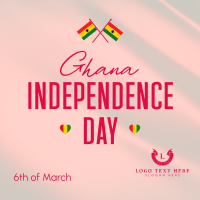 Ghana Independence Day Linkedin Post Design