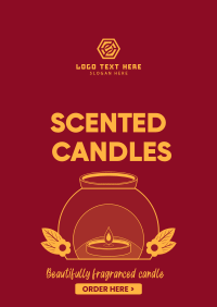 Fragranced Candles Poster