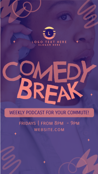 Comedy Break Podcast Instagram Reel