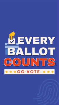 Every Ballot Counts Video