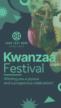 Kwanzaa Day Greeting Facebook Story