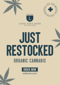 Cannabis on Stock Flyer