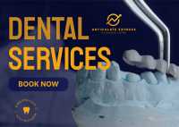 Dental Services Postcard