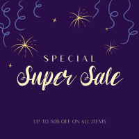 Special Super Sale  Instagram Post